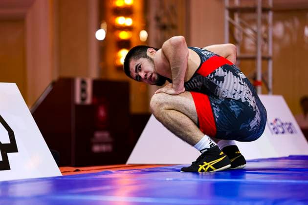 Wrestling U23 Asian Championships 86kg FS - Mukhammad Abdullaev (KGZ)