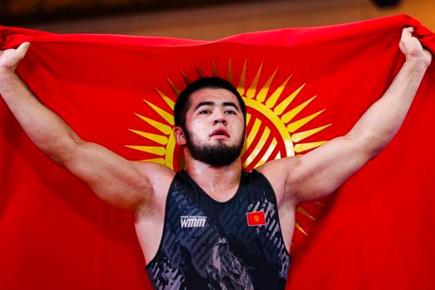 Wrestling U23 Asian Championships 86kg FS - Mukhammad Abdullaev (KGZ)