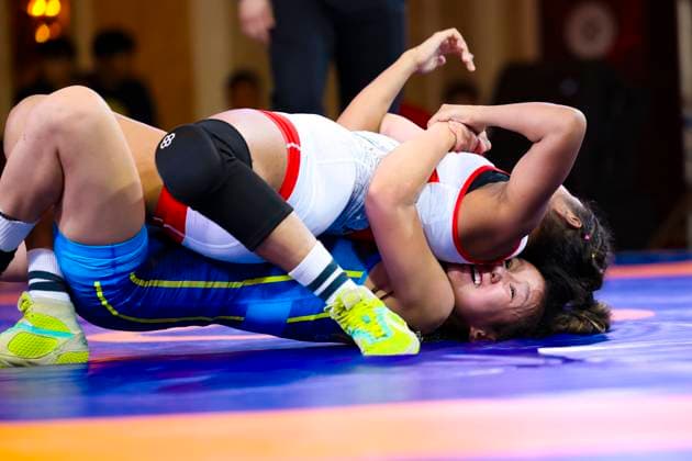 Wrestling U17, U 17 Asian Championships 49kg WW - Tong Zhang (CHN) df. Yu Hsi Cheng (TPE)