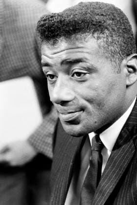 680829 Boxning, VM, Patterson - Ellis, Presskonferens: Floyd Patterson pa presskonferensen. Copyright: BILDBYRAN BB680829BB004