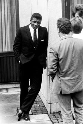 680829 Boxning, VM, Patterson - Ellis, Presskonferens: Floyd Patterson pa presskonferensen. Copyright: BILDBYRAN BB680829BB005