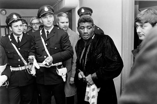 680914 Boxning, VM, Floyd Patterson - Jimmy Ellis: Floyd Patterson efter matchen. Copyright: BILDBYRAN BB680914BB011