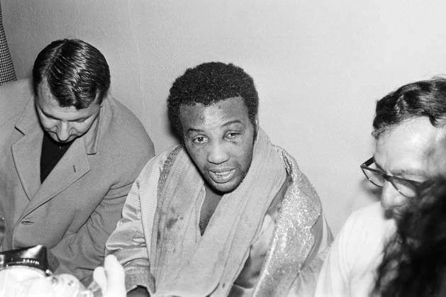 680914 Boxning, VM, Floyd Patterson - Jimmy Ellis: Segraren Jimmy Ellis efter matchen. Copyright: BILDBYRAN BB680914BB013