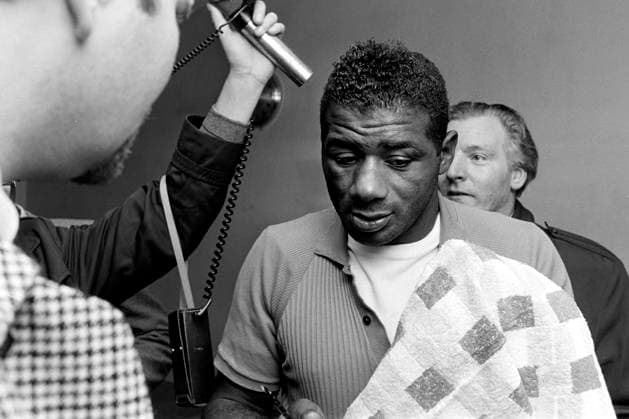 680914 Boxning, VM, Floyd Patterson - Jimmy Ellis: Folyd Patterson efter matchen. Copyright: BILDBYRAN BB680914BB017