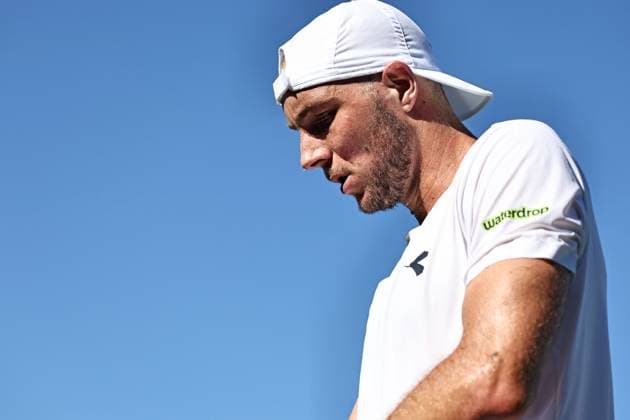 Jan-Lennard Struff, GER, during first round of 2025 All England Lawn Tennis Championships at Wimbledon, mens singles, London, 30 06 2025; -