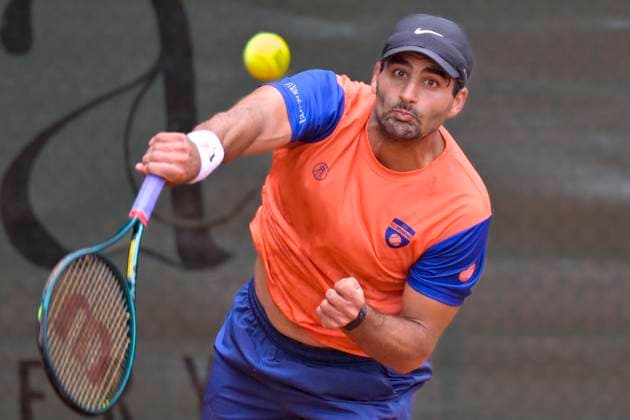 Benjamin Hassan GER 06.07.2025 Tennis 1. Bundesliga Herren, TC Bredeney vs TC Großhesselohe, Tennis Club Bredeney, Essen,