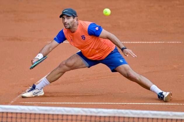 Benjamin Hassan GER 06.07.2025 Tennis 1. Bundesliga Herren, TC Bredeney vs TC Großhesselohe, Tennis Club Bredeney, Essen,