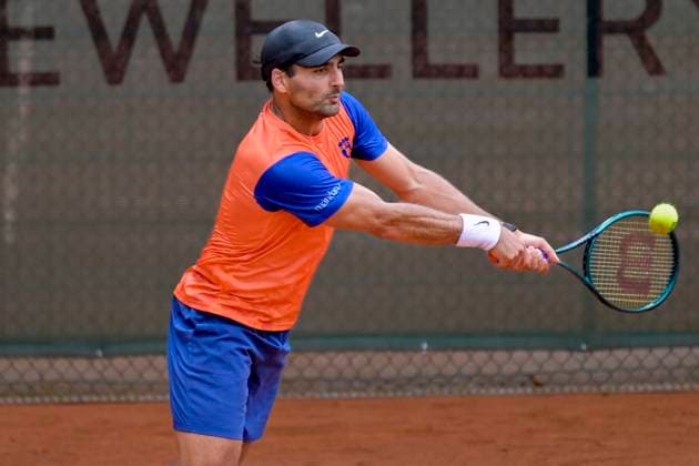 Benjamin Hassan GER 06.07.2025 Tennis 1. Bundesliga Herren, TC Bredeney vs TC Großhesselohe, Tennis Club Bredeney, Essen,