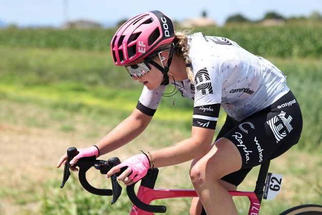 Ef Education - Oatly™s Cadzow Kim during the 5th stage of the Giro d™Italia Women, from Mirano to Monselice, Italy Thursday, July 10, 2025. - cycling .  Copyright: xAlessandroxGarofalo LaPressex