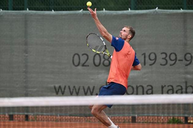 Oscar Otte GER 13.07.2025 Tennis 1. Bundesliga Herren, TC Bredeney vs TK BW Aachen, Tennis Club Bredeney, Essen,
