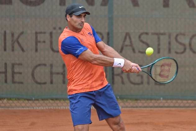 Benjamin Hassan GER 13.07.2025 Tennis 1. Bundesliga Herren, TC Bredeney vs TK BW Aachen, Tennis Club Bredeney, Essen,