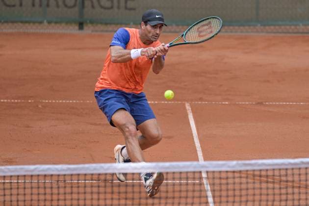 Benjamin Hassan GER 13.07.2025 Tennis 1. Bundesliga Herren, TC Bredeney vs TK BW Aachen, Tennis Club Bredeney, Essen,