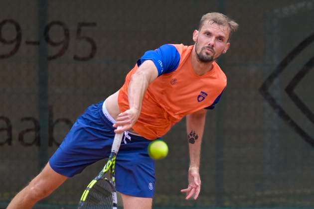 Oscar Otte GER 13.07.2025 Tennis 1. Bundesliga Herren, TC Bredeney vs TK BW Aachen, Tennis Club Bredeney, Essen,