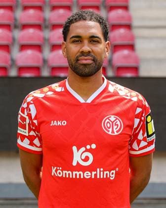 Fussball - 1. BL - Porträttermin 2025 2026 - 14.07.25, Phillipp Mwene (1. FSV Mainz 05), 1.BL, Porträttermin 2025 2026, -