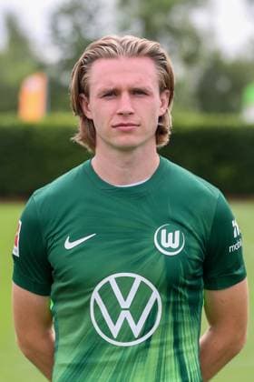 VfL Wolfsburg Fototermin Wolfsburg, 16.07.2025, Patrick Wimmer; VfL Wolfsburg, 1. Bundesliga, Porträttermin 2025 2026 Wolfsburg