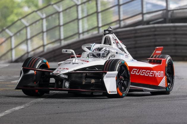 Jake Dennis (Andretti Formula E, 27) drittes freies Training Free Practice 3 , GBR, ABB FIA Formula E World Championship, WM, Weltmeisterschaft Marvel Fantastic Four London E-Prix, ExCeL London, Saison 11 2024 25, Runde 16, 27.07.2025, GBR, ABB FIA Formula E World Championship, Marvel Fantastic Four London E-Prix, ExCeL London, Saison 11 2024 25, Runde 16, 27.07.2025 London Copyright: xEibner-Pressefoto LauraxRoemerx EP_LRR