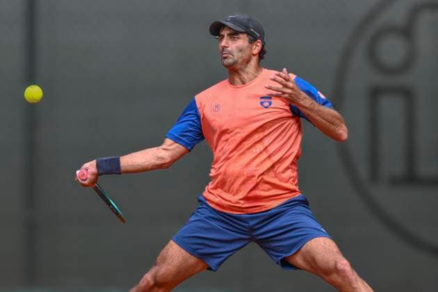 Benjamin Hassan GER 03.08.2025 Tennis 1. Bundesliga Herren, TC Bredeney vs Kurhaus Lambertz Aachen, Tennis Club Bredeney, Essen,