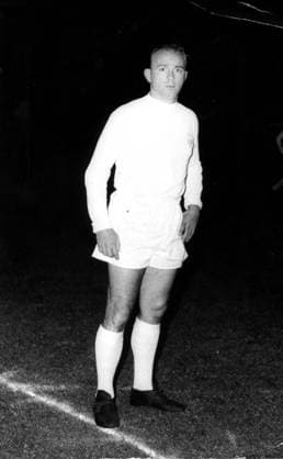 Fussball Spanien U.B.z. Nationalspieler Alfredo di Stefano (Real Madrid). ca. 1964 !ACHTUNG AUFNAHMEDATUM GESCHÄTZT!