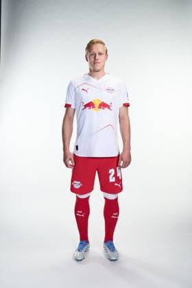 Achtung: Redaktionelle Nutzung honorarfrei - Attention: Free of charge for editorial use - Xaver Schlager (RB Leipzig)