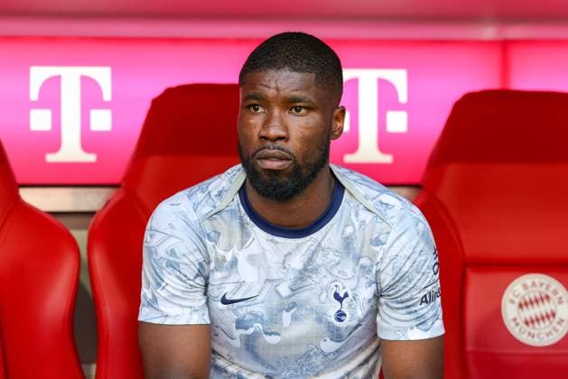 Kevin Danso 4 (Tottenham Hotspur), FC Bayern Muenchen vs. Tottenham Hotspur, Fussball, Telekom Cup, Testspiel, 07.08.2025 Muenchen Bayern Deutschland