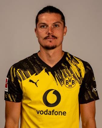Borussia Dortmund; 1. BL, Porträttermin 2025 2026 Borussia Dortmund; 1. BL, Porträttermin 2025 2026 Marcel Sabitzer; Borussia Dortmund; 1. BL, Porträttermin 2025 2026 Foto: Borussia Dortmund Hendrik Deckers via Revierfoto Dortmund Trainingsgelände Hohenbuschei Nordrhein-Westfalen Deutschland