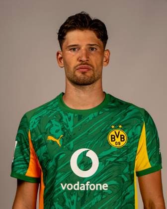 Borussia Dortmund; 1. BL, Porträttermin 2025 2026 Borussia Dortmund; 1. BL, Porträttermin 2025 2026 Gregor Kobel; Borussia Dortmund; 1. BL, Porträttermin 2025 2026 Foto: Borussia Dortmund Hendrik Deckers via Revierfoto Dortmund Trainingsgelände Hohenbuschei Nordrhein-Westfalen Deutschland