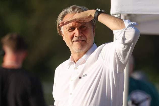3. Liga - Saison 2025 26 - VFB Stuttgart II - FC Ingolstadt 04 - Geschäftsführer und Kommunikation Dietmar Beiersdorfer (FC Ingolstadt 04) - 3. Liga - Saison 2025 26 - VFB Stuttgart II - FC Ingolstadt 04