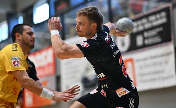 19.08.2025 - Handball - Saison 2025 2026 - Testspiel - Freundschaftsspiel : HC Erlangen HCE - Bregenz Handball - - xwoxzix - Christopher Bissel (21, HC Erlangen HCE )