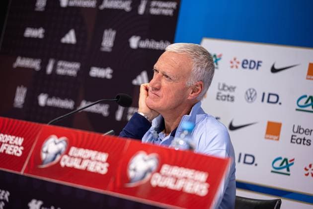WROCLAW 04.09.2025 KONFERENCJA PRASOWA REPREZENTACJI FRANCJI --- FRENCH FOOTBALL national team, Nationalteam press conference, PK, Pressekonferenz nz DIDIER DESCHAMPS FOT. ERNEST KOLODZIEJ 400mm.pl NEWSPIX.PL --- newspix.pl