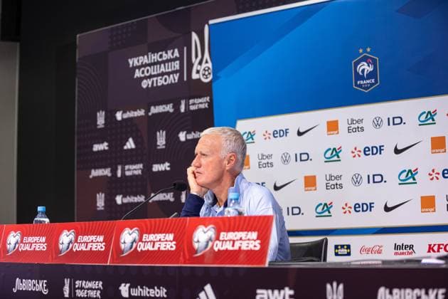 WROCLAW 04.09.2025 KONFERENCJA PRASOWA REPREZENTACJI FRANCJI --- FRENCH FOOTBALL national team, Nationalteam press conference, PK, Pressekonferenz nz DIDIER DESCHAMPS FOT. ERNEST KOLODZIEJ 400mm.pl NEWSPIX.PL --- newspix.pl