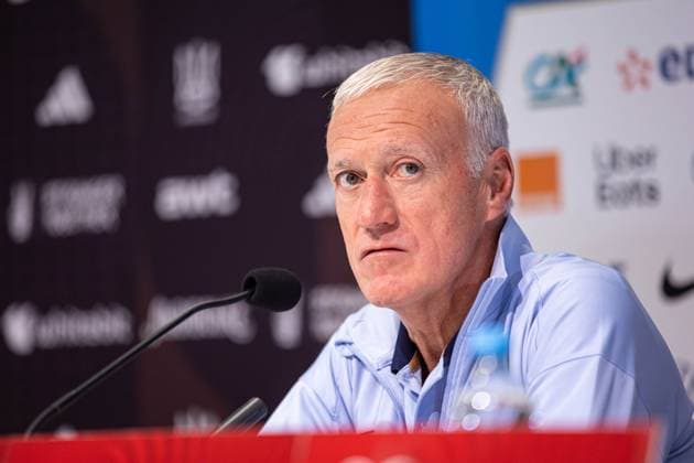 WROCLAW 04.09.2025 KONFERENCJA PRASOWA REPREZENTACJI FRANCJI --- FRENCH FOOTBALL national team, Nationalteam press conference, PK, Pressekonferenz nz DIDIER DESCHAMPS FOT. ERNEST KOLODZIEJ 400mm.pl NEWSPIX.PL --- newspix.pl