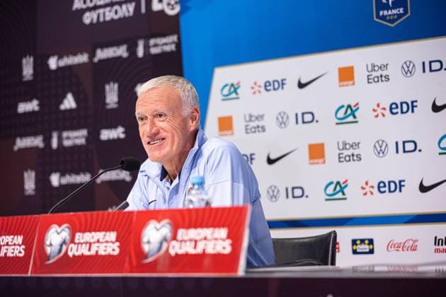 WROCLAW 04.09.2025 KONFERENCJA PRASOWA REPREZENTACJI FRANCJI --- FRENCH FOOTBALL national team, Nationalteam press conference, PK, Pressekonferenz nz DIDIER DESCHAMPS FOT. ERNEST KOLODZIEJ 400mm.pl NEWSPIX.PL --- newspix.pl