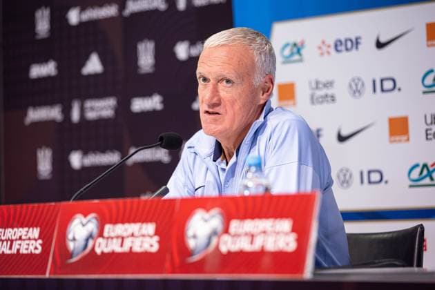 WROCLAW 04.09.2025 KONFERENCJA PRASOWA REPREZENTACJI FRANCJI --- FRENCH FOOTBALL national team, Nationalteam press conference, PK, Pressekonferenz nz DIDIER DESCHAMPS FOT. ERNEST KOLODZIEJ 400mm.pl NEWSPIX.PL --- newspix.pl