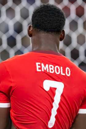 Breel Embolo, SUI, Schweiz - Kosovo, WM Qualifikation, Nationalmannschaft, Fussball, 05.09.2025