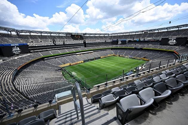 East Rutherford, Metlife Stadium, 09.07.25, USA, Herren, FIFA Club World Cup 2025, Halbfinale: Paris Saint Germain - Real Madrid CF Bild: Stadionansicht FIFA regulations prohibit any use of photographs as image sequences and or quasi-video. New Jersey United States