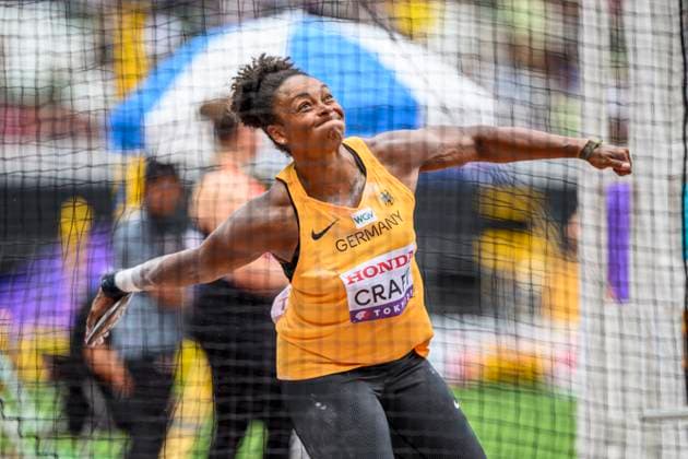 Shanice Craft (GERMANY, SV Halle, Discus Throw Women) JPN, Leichtathletik, Athletics, World Athletics Championships Tokyo 25, Leichtathletik Weltmeisterschaften, 13.09.2025, JPN, Leichtathletik, Athletics, World Athletics Championships Tokyo 25, Leichtathletik Weltmeisterschaften, 13.09.2025, Tokyo Copyright: xJanxPapenfussx EP_JPS