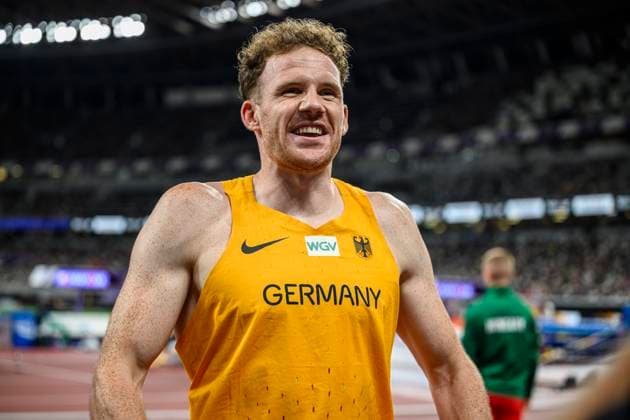 Torben Blech (GERMANY, TSV Bayer 04 Leverkusen, Pole Vault Men) JPN, Leichtathletik, Athletics, World Athletics Championships Tokyo 25, Leichtathletik Weltmeisterschaften, 13.09.2025, JPN, Leichtathletik, Athletics, World Athletics Championships Tokyo 25, Leichtathletik Weltmeisterschaften, 13.09.2025, Tokyo Copyright: xJanxPapenfussx EP_JPS