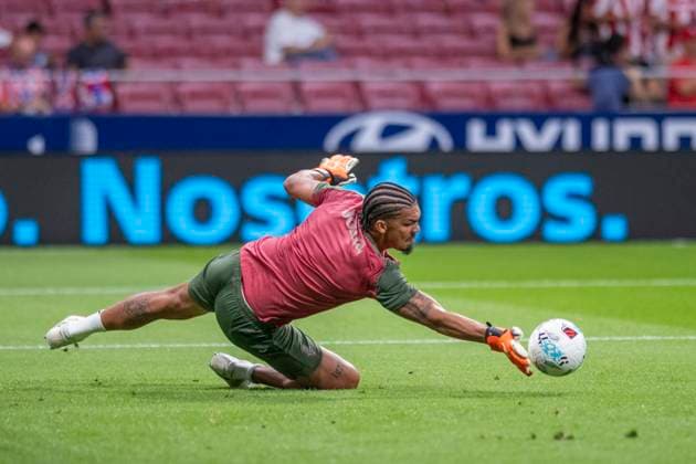 September 14, 2025, Madrid, Madrid, Spain: LUIZ LUCIO REIS JUNIOR of Villarreal CF during the match belonging to La Liga season 25 26 EA soccer Ã¢â‚¬oe ATLETICO DE MADRID - VILLARREAL C.F. Ã¢â‚¬Â held on September 13, 2025, at the Riyadh Air Metropolitano, Madrid, Spain. Madrid Spain - ZUMAc312 20250914_zsp_c312_107 Copyright: xOscarxManuelxSanchezx