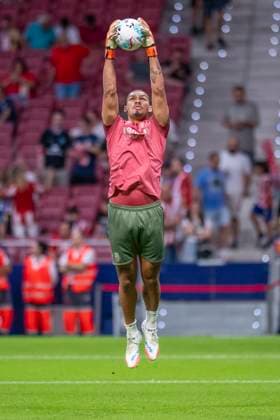 September 14, 2025, Madrid, Madrid, Spain: LUIZ LUCIO REIS JUNIOR of Villarreal CF during the match belonging to La Liga season 25 26 EA soccer Ã¢â‚¬oe ATLETICO DE MADRID - VILLARREAL C.F. Ã¢â‚¬Â held on September 13, 2025, at the Riyadh Air Metropolitano, Madrid, Spain. Madrid Spain - ZUMAc312 20250914_zsp_c312_108 Copyright: xOscarxManuelxSanchezx