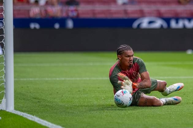 September 14, 2025, Madrid, Madrid, Spain: LUIZ LUCIO REIS JUNIOR of Villarreal CF during the match belonging to La Liga season 25 26 EA soccer Ã¢â‚¬oe ATLETICO DE MADRID - VILLARREAL C.F. Ã¢â‚¬Â held on September 13, 2025, at the Riyadh Air Metropolitano, Madrid, Spain. Madrid Spain - ZUMAc312 20250914_zsp_c312_115 Copyright: xOscarxManuelxSanchezx