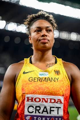 Shanice Craft (GERMANY, SV Halle, Discus Throw Women) JPN, Leichtathletik, Athletics, World Athletics Championships Tokyo 25, Leichtathletik Weltmeisterschaften, 13.09.2025, JPN, Leichtathletik, Athletics, World Athletics Championships Tokyo 25, Leichtathletik Weltmeisterschaften, 13.09.2025, Tokyo Copyright: xJanxPapenfussx EP_JPS