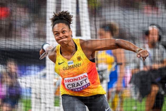 Shanice Craft (GERMANY, SV Halle, Discus Throw Women) JPN, Leichtathletik, Athletics, World Athletics Championships Tokyo 25, Leichtathletik Weltmeisterschaften, 13.09.2025, JPN, Leichtathletik, Athletics, World Athletics Championships Tokyo 25, Leichtathletik Weltmeisterschaften, 13.09.2025, Tokyo Copyright: xJanxPapenfussx EP_JPS