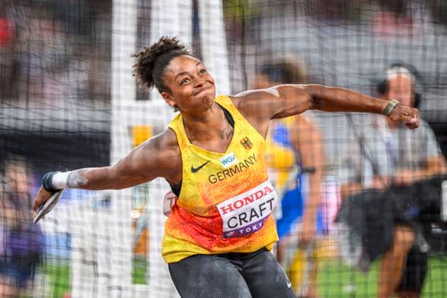Shanice Craft (GERMANY, SV Halle, Discus Throw Women) JPN, Leichtathletik, Athletics, World Athletics Championships Tokyo 25, Leichtathletik Weltmeisterschaften, 13.09.2025, JPN, Leichtathletik, Athletics, World Athletics Championships Tokyo 25, Leichtathletik Weltmeisterschaften, 13.09.2025, Tokyo Copyright: xJanxPapenfussx EP_JPS