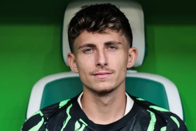 Jesper Lindström (VfL Wolfsburg,19) - 1. Fussball Bundesliga Saison 2025-2026 VfL Wolfsburg vs. 1. FC Köln in der Volkswagen Arena in Wolfsburg - Fussball,Deutschland,Mann,Männer,13.09.2025