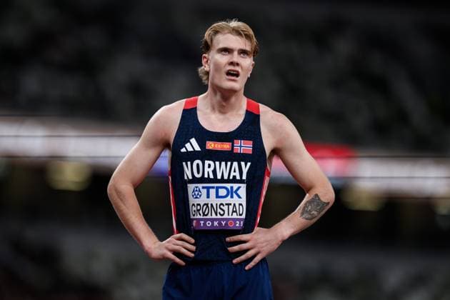 250916 Tobias Gronstad of Norway competes in men s 800 meters qualification during day 4 of the 2025 World Athletics Championships on September 16, 2025 in Tokyo. Photo: Vegard Grott BILDBYRAN kod VG JM0732 bbeng friidrott athletics friidrett 2025 world athletics championships world athletics championships tokyo 25 friidrotts-vm friidretts-vm vm norge depp Copyright: VEGARDxGRoTT BB250916VG020