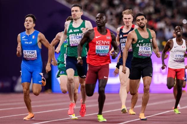 250916 Tobias Gronstad of Norway competes in men s 800 meters during day 4 of the 2025 World Athletics Championships on September 16, 2025 in Tokyo. Photo: Vegard Grott BILDBYRAN kod VG JM0732 bbeng friidrott athletics friidrett 2025 world athletics championships world athletics championships tokyo 25 friidrotts-vm friidretts-vm vm norge Copyright: VEGARDxGRoTT BB250916VG025