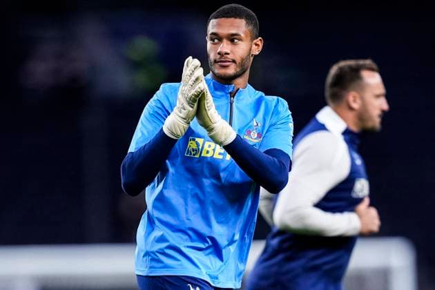 September 16, 2025, London, London, England: Brandon Austin of Tottenham Hotspur gestures during the UEFA Champions League 2025 26 League Phase MD1 match between Tottenham Hotspur and Villarreal CF at Tottenham Hotspur Stadium on September 16, 2025, in London, England. London England - ZUMAa181 20250916_zaa_a181_039 Copyright: xDennisxAgyemanx
