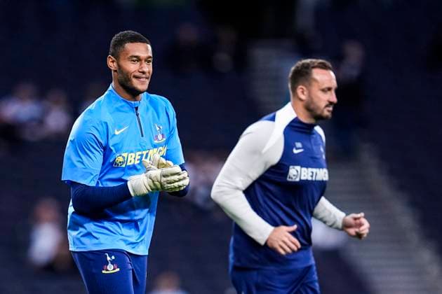 September 16, 2025, London, London, England: Brandon Austin of Tottenham Hotspur looks on during the UEFA Champions League 2025 26 League Phase MD1 match between Tottenham Hotspur and Villarreal CF at Tottenham Hotspur Stadium on September 16, 2025, in London, England. London England - ZUMAa181 20250916_zaa_a181_045 Copyright: xDennisxAgyemanx