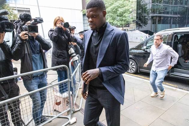 September 17, 2025, London, England, United Kingdom: Former Arsenal footballer THOMAS PARTEY Thomas Southwark Crown Court in London, where he has been charged with five counts of rape against two women, as well as a charge of sexual assault against a third woman. London United Kingdom - ZUMAs262 0834135362st Copyright: xTayfunxSalcix