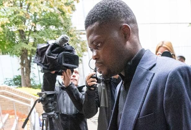 September 17, 2025, London, England, United Kingdom: Former Arsenal footballer THOMAS PARTEY Thomas Southwark Crown Court in London, where he has been charged with five counts of rape against two women, as well as a charge of sexual assault against a third woman. London United Kingdom - ZUMAs262 0834135363st Copyright: xTayfunxSalcix